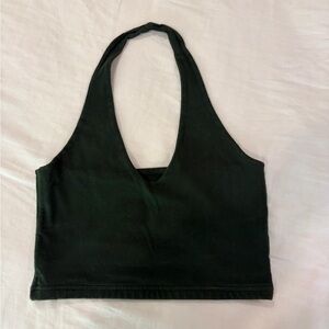 Brandy Melville Dark Halter Top